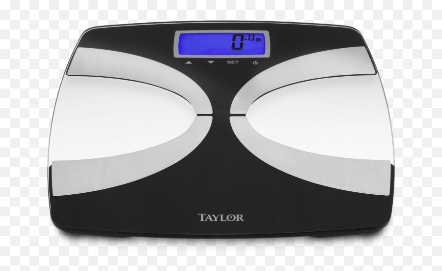 Taylor 5575f Glass Body Fat Analysis Scale - Digital Clock Emoji,Balance Scale Emoji