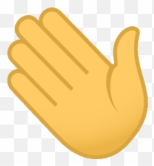 Free: File - Emoji U1f44b - Svg - Waving Hand Emoji Png 