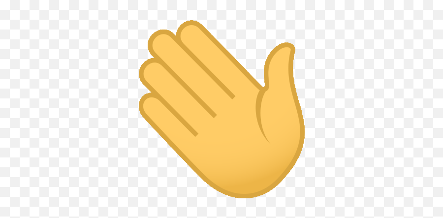 Waving Hand Joypixels Gif - Animated Waving Hand Emoji Gif,Hand Wave Emoji