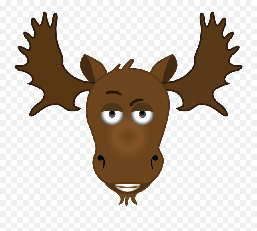 Incessant Pleas For A Moose Emoji - Happy,Verified Emoji