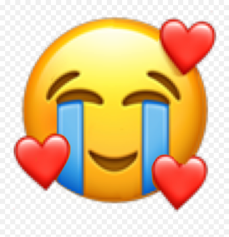 Emoji Stickers Heart Sticker By Clarisse - Sad And Love Emoji,Heart Emoticon Text