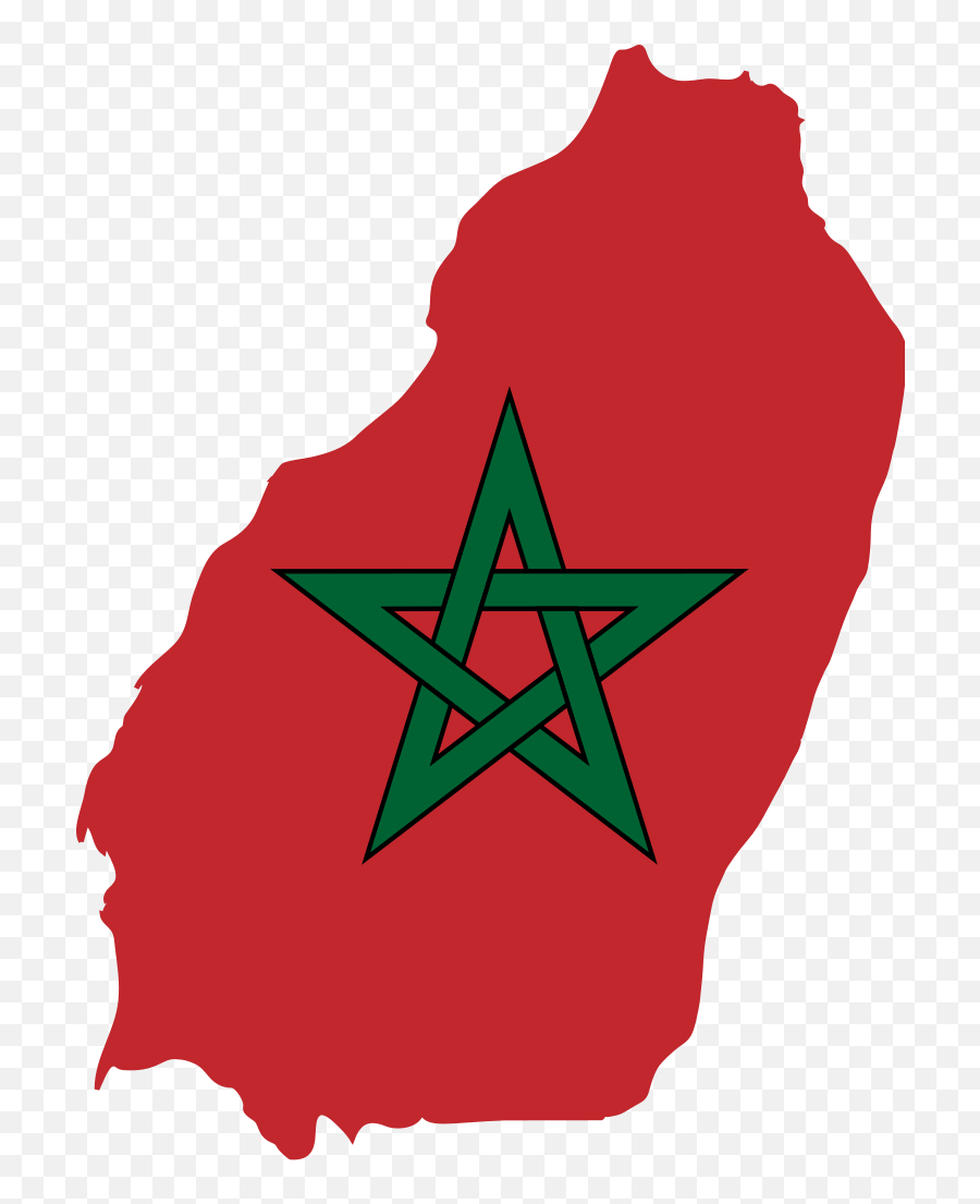 Flag - Morocco Flag And Map Emoji,Morocco Flag Emoji