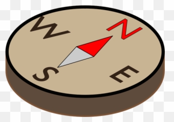 Isometric Compass View - Rose Emoji