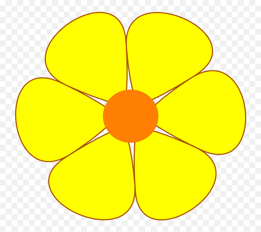Daisy Yellow Flower - Flor Amarela Png Emoji,Christmas Emojis