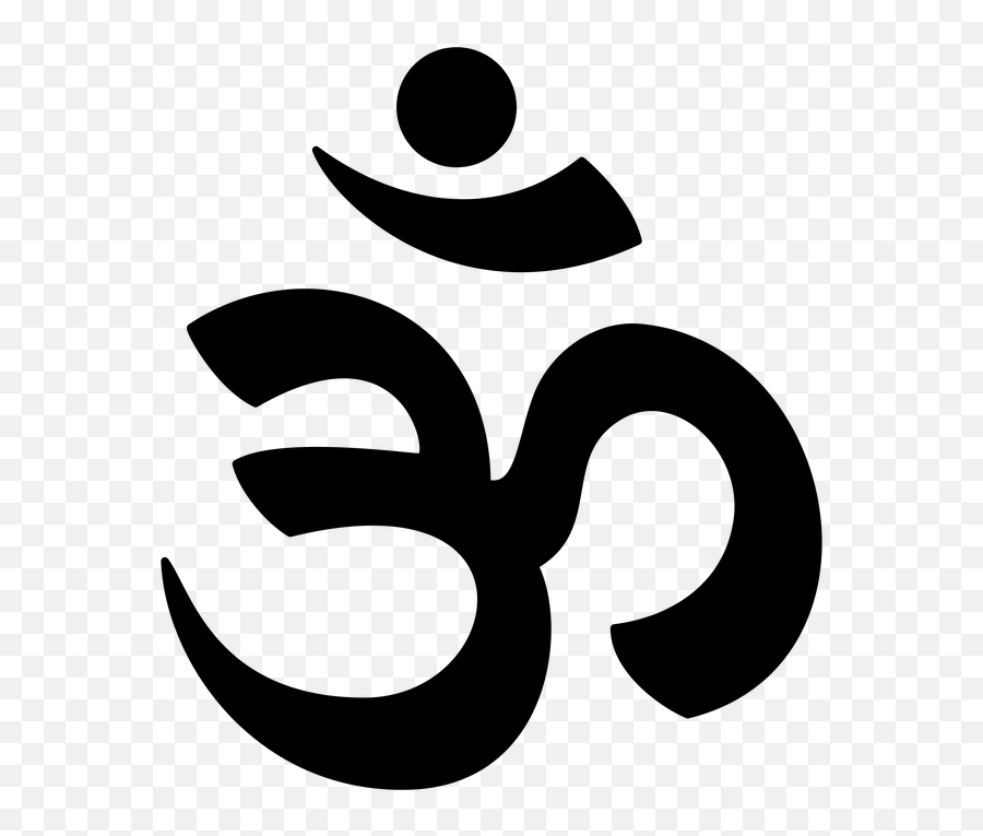 Mantra Om At M Sacred Syllable - Hinduism Symbol Om Emoji,Sound Emoji