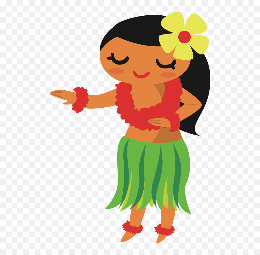 Dancer Clipart Luau Dancer Luau - Hula Dancer Clipart Emoji,Hula Emoji