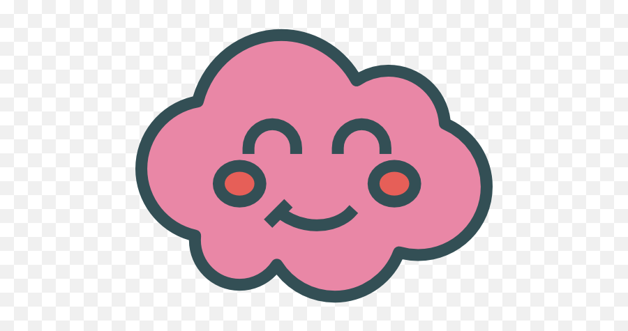 The Best Free Blush Icon Images - Smiling Cloud Transparent Background Emoji,Iphone Blush Emoji
