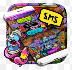 Street Graffiti Sms Keyboard - Grafiti Oppo Emoji