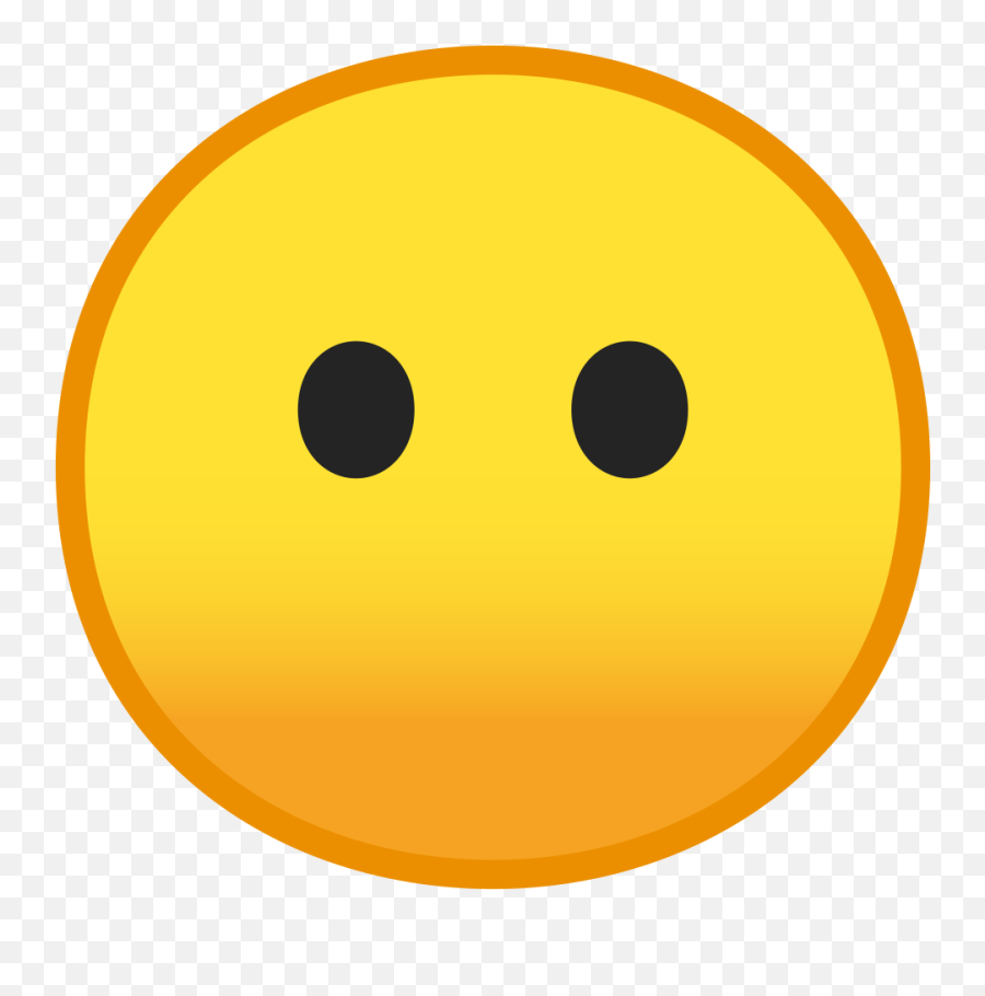Face Without Mouth Icon - Smiley Emoji,Emoji Zipper Mouth