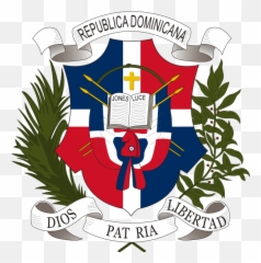 Coat Of Arms The Dominican Republic - Crest Emoji