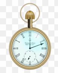 Classic Roman Pocket Watch Vector Image - Clipart Free Emoji