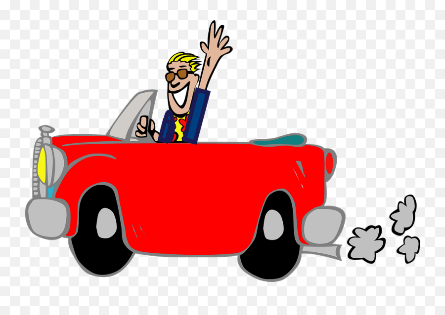Man Car Fun - Clipart Car Emoji,Dont Forget Emoji