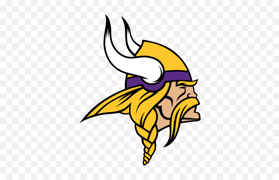 Mn Vikings Football Clipart - Vikings Nfl Logo Png Emoji,Vikings Emoji