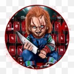 Bloody Horror Zombie Keyboard Theme - Illustration Emoji