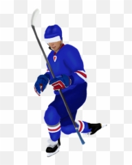 Hockey Stickers by Elena Lukianenko - College Ice Emoji