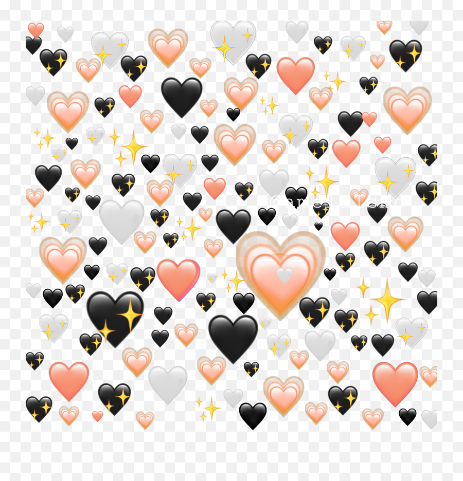 Freetoedit Emojibackground Peach White - White Heart Emoji Aesthetic,White Heart Emoticon