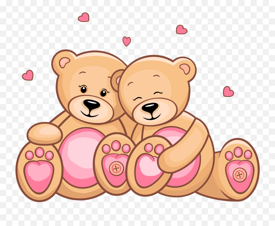 Transparent Background Valentines Day Bear Clipart - Monthsary Sweet Message Tagalog Emoji,Big Wet Kiss Emoji