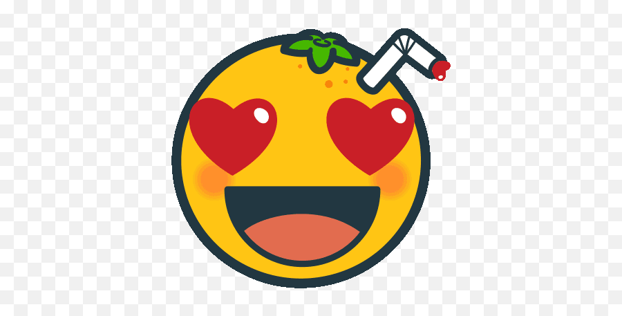 In Love Animation Sticker - Smiley Emoji,Heart Eyes Emoji Android