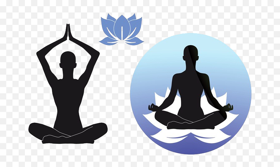 Yoga Clip Meditation Hand Picture 1570766 Yoga Clip - Lotus Meditation Emoji,Lotus Position Emoji