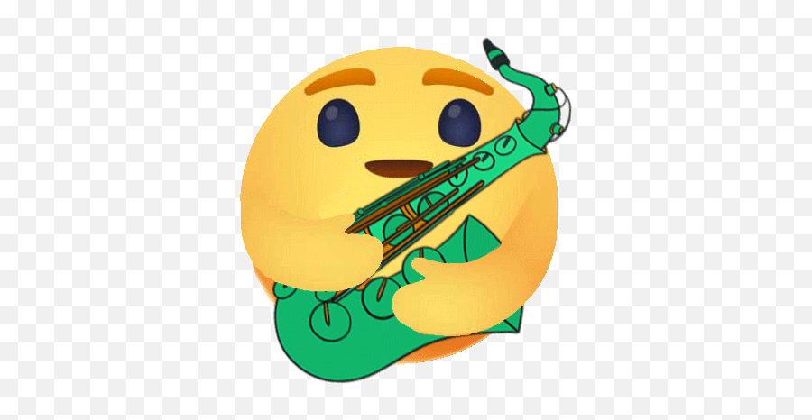 I Made A Care Saxophone Emoji Just For Fun Hope You Like It - Saxophone Take Care Emoji,Emoji 97