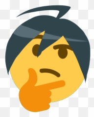 Download Hd Shrugging Source - Transparent Background Discord Thinking Emoji,Shurgging Emoji