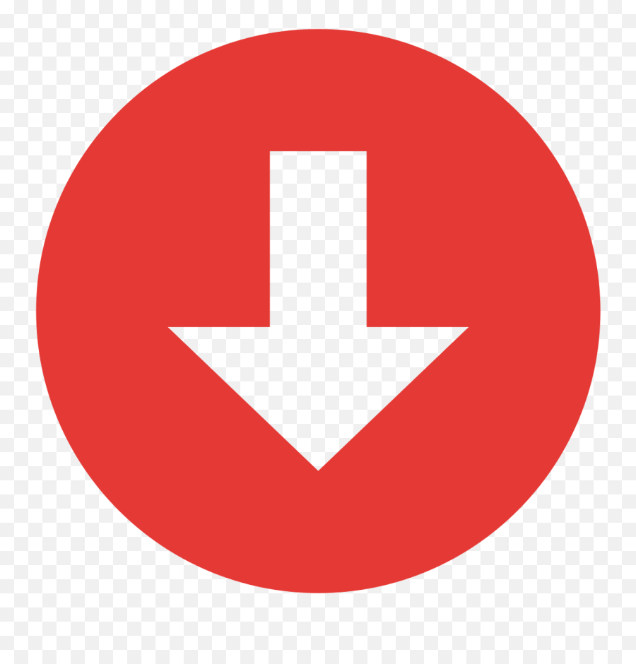 Fileeo Circle Red Arrow - Downsvg Wikipedia London Victoria Station Emoji,Pointing Down Emoji