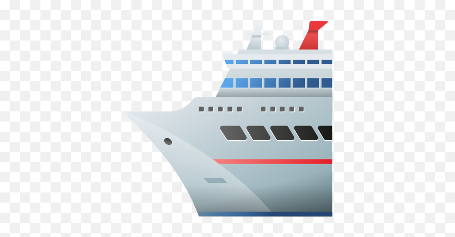 Passenger Ship Icon - Marine Architecture Emoji,Ship Emoji
