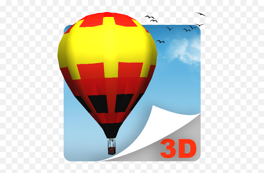 Air Balloon In Sky 3d Live Theme U2013 Aplikace Na Google Play - Hot Air Ballooning Emoji,Red Balloon Emoji