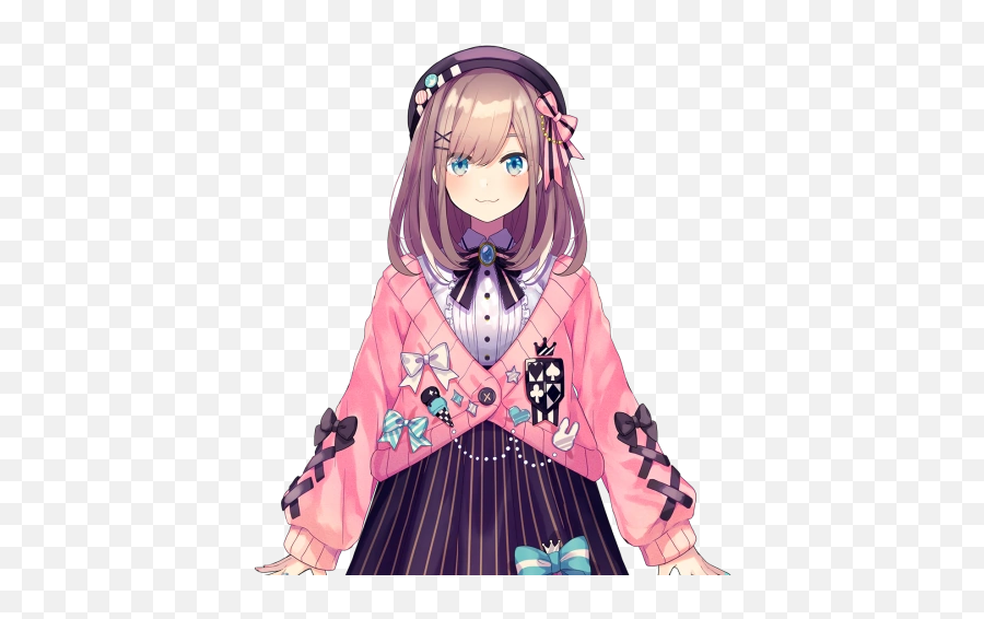 Suzuhara Lulu Virtual Youtuber Wiki Fandom - Suzuharu Lulu Ponytail Emoji,Maplestory Emoji