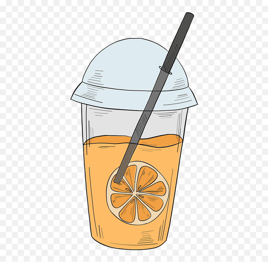 Glass Of Lemonade Clipart - Highball Glass Emoji,Lemonade Emoji