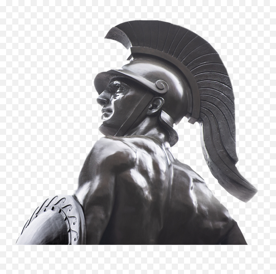 Roman Soldier Statue Statue Roman Greek Rome Greece Sto - Usc Trojans Metal Artwork Emoji,Statue Emoji