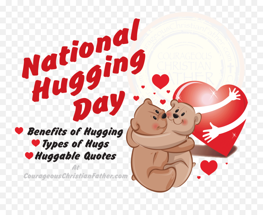 Hugging Clipart Friendly Hug Hugging - National Hugging Day 2019 Emoji,Emoji Hugs