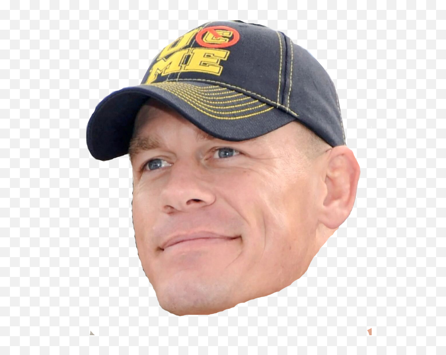 Download John Cena Face Transparent Png - John Cena Face Png Emoji,Scratching Chin Emoji