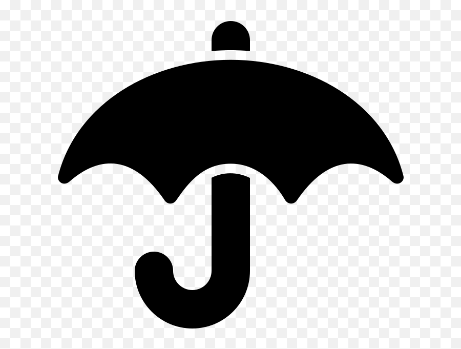 Font Awesome 5 Solid Umbrella - Umbrella Icon Png Emoji,10 Umbrella Emoji