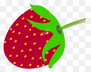 Strawberry Fruit Sweet Berry Edible - Small Clipart Emoji