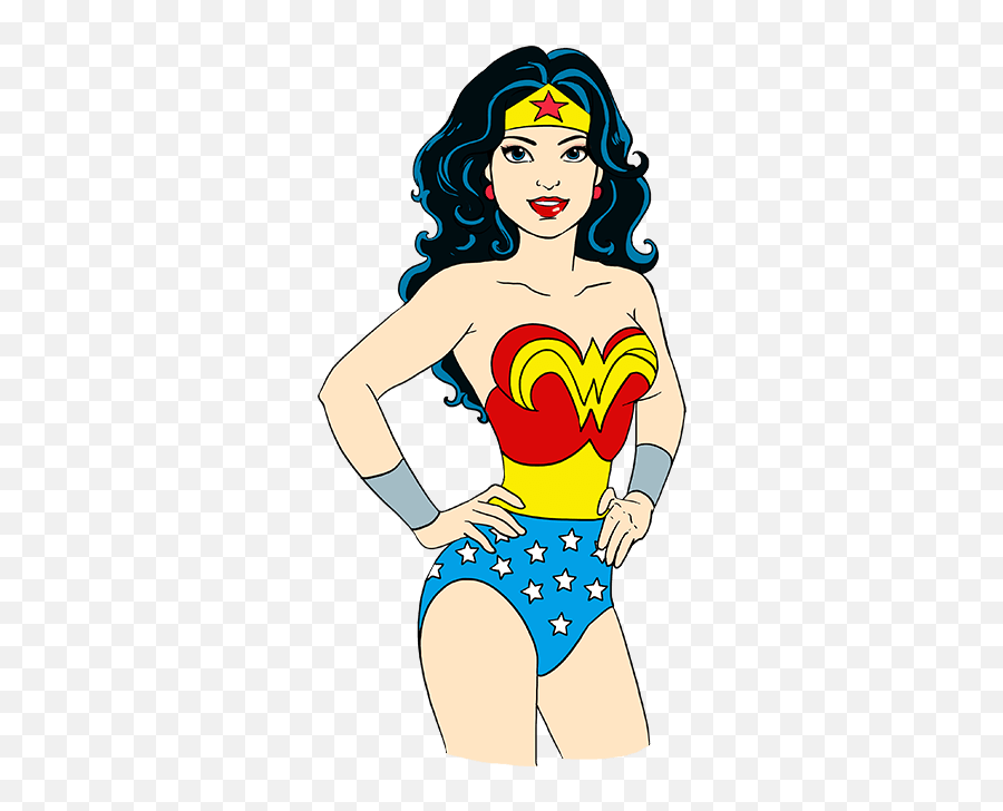 How To Draw Wonder Woman - Wonder Woman Drawing Easy Step By Step Emoji,Wonder Woman Emoji