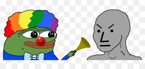 Honk Honk Npc Emoji,Clown World Emoji