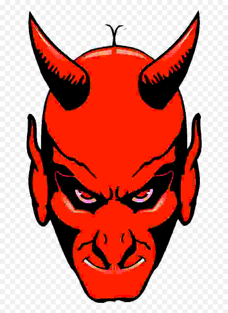 Devil Face Png Download Free Clip Art - Devil Head Emoji,Demon Face Emoji