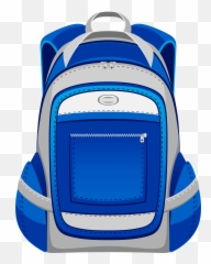 Backpack Clipart Transparent Background - Backpack Clip Art Emoji,Emoji Bookbag