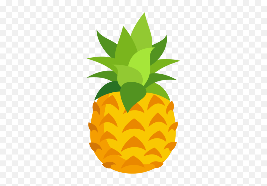 Clipart Leaf Pineapple Clipart Leaf Pineapple Transparent - Clipart Pineapple Png Emoji,Pineapple Pizza Emoji