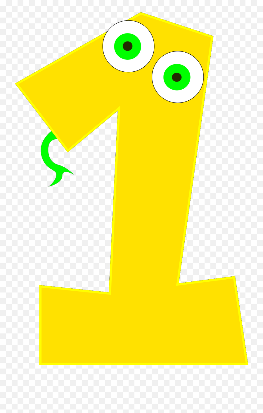Number One Yellow Png Svg Clip Art For Web - Circle Illustration Emoji,Question Mark Inside Box Emoji