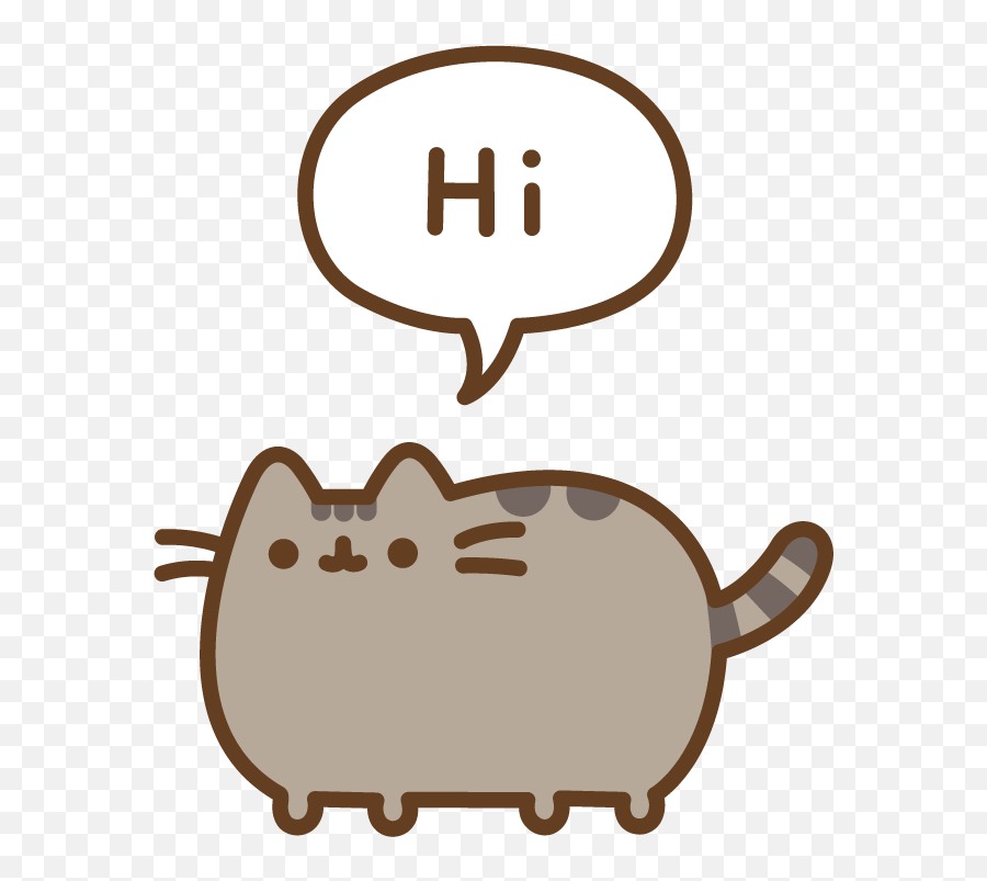 Hipusheen - Discord Emoji Pusheen Cat,Hi Emoji Keyboard