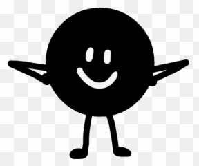 Black Hole With Limbs - Happy Emoji