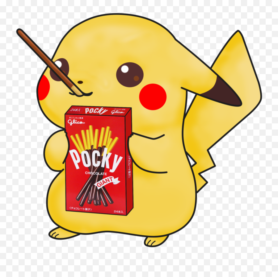 Free Angry Pikachu Png Download Free Clip Art Free Clip - Pikachu With Pocky Emoji,Surprised Pikachu Emoji