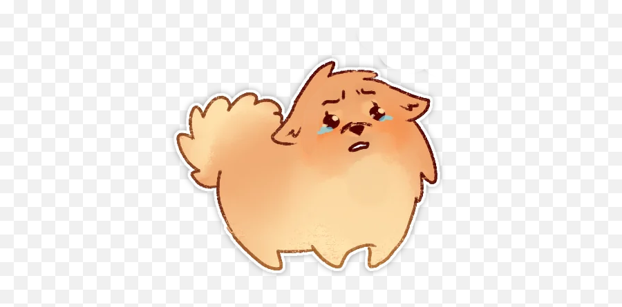 Fatgoldenretriever By Emoji,Pomeranian Emoji