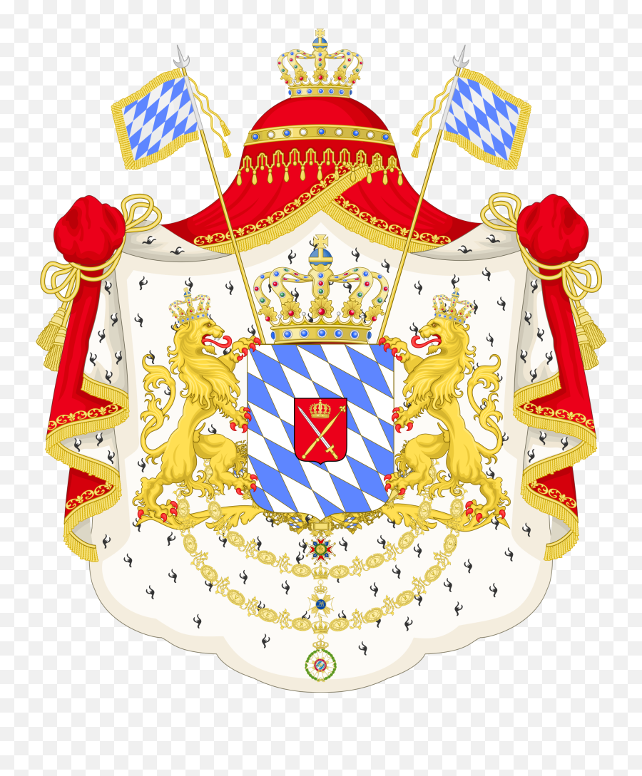 Coat Of Arms Of Bavaria - Imperial Flag Of Bavaria Emoji,Arms Raised Emoji