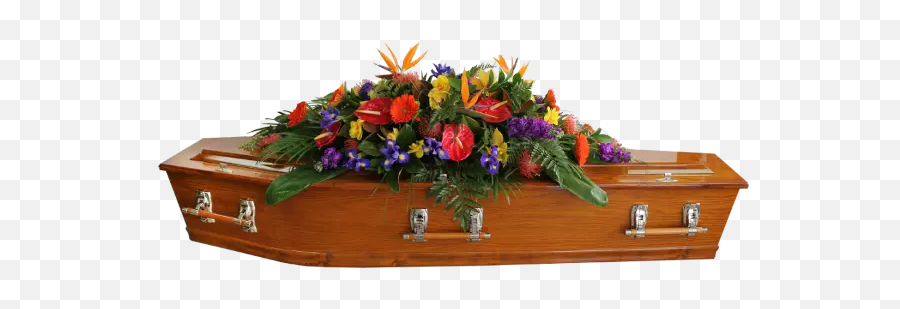 Popular And Trending Coffin Stickers - Funeral Box With Flowers Emoji,Coffin Emoji