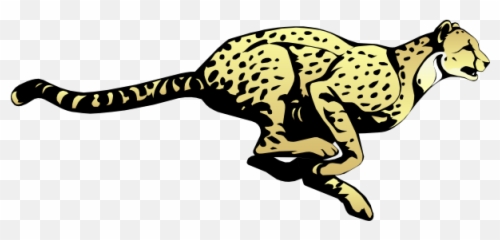 Jaguar Clip Art Black And White Free - Leopard Running Clipart Emoji,Jaguar Emoji