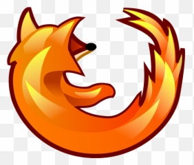 Firefox Fox Browser - Transparent Background Cartoon Png Emoji