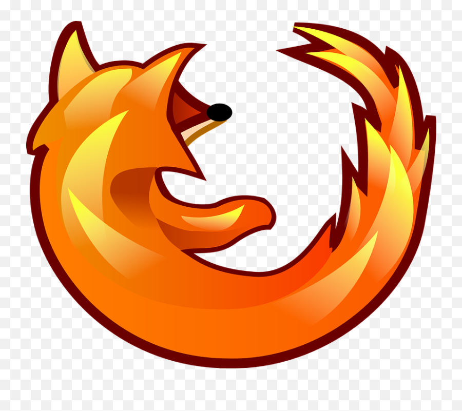 Firefox Fox Browser - Transparent Background Cartoon Fire Png Emoji,Emoji Google Chrome